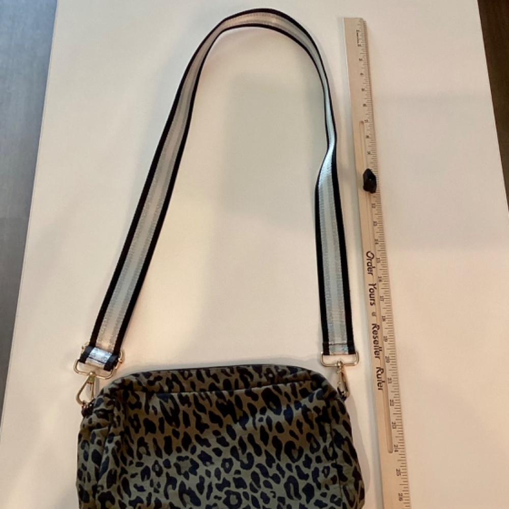 Panache Leopard Print Crossbody Bag Gently Used Condition